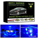 2006-2012 Honda Civic Super Bright 3014 Series LED interior light kit