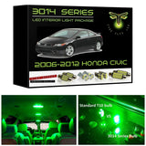 2006-2012 Honda Civic Super Bright 3014 Series LED interior light kit