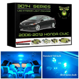 2006-2012 Honda Civic Super Bright 3014 Series LED interior light kit