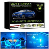 2013-2015 Honda Civic Super Bright 3014 Series LED interior light kit