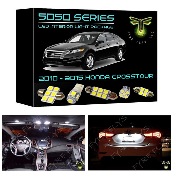 2010-2015 Honda Accord Crosstour LED interior light kit 5050 Series