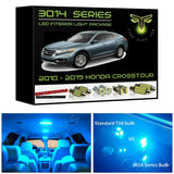 2010-2015 Honda Accord Crosstour Super Bright 3014 Series LED interior light kit