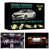2016-2021 Honda Civic LED interior light kit 5050 Series