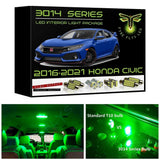 2016-2021 Honda Civic Super Bright 3014 Series LED interior light kit