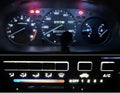 Gauge Cluster & AC Controls & Indicator LED package for 1996-1998 Honda Civic