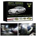 1996-2000 Honda Civic Coupe, Sedan or Hatchback Super Bright 3014 Series LED interior light kit