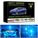 2009-2013 Honda Fit Super Bright 3014 Series LED interior light kit