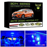 2015-2020 Honda Fit Super Bright 3014 Series LED interior light kit