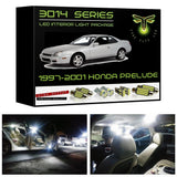 1997-2001 Honda Prelude Ultra Bright LED interior light kit 3014 Series