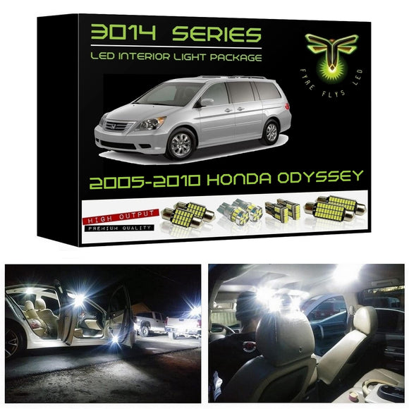 2005-2010 Honda Odyssey Ultra Bright LED interior light kit 3014 Series
