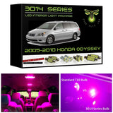 2005-2010 Honda Odyssey Super Bright 3014 Series LED interior light kit