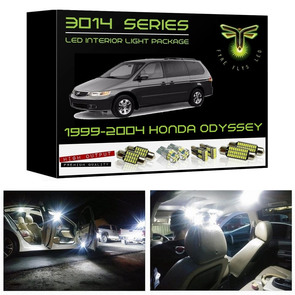 1999-2004 Honda Odyssey Super Bright 3014 Series LED interior light kit