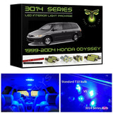1999-2004 Honda Odyssey Super Bright 3014 Series LED interior light kit