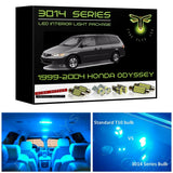 1999-2004 Honda Odyssey Super Bright 3014 Series LED interior light kit