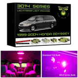 1999-2004 Honda Odyssey Super Bright 3014 Series LED interior light kit