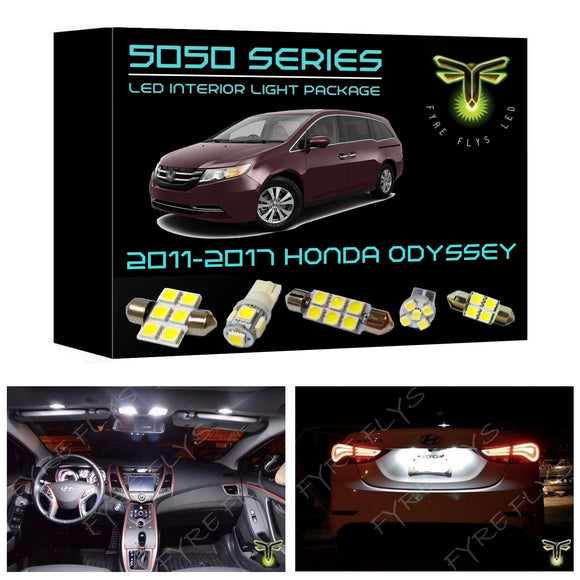 2011-2017 Honda Odyssey LED interior light kit 5050 Series