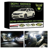 2018-2026 Honda Odyssey Ultra Bright LED interior light kit 3014 Series