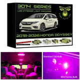 2018-2026 Honda Odyssey Ultra Bright LED interior light kit 3014 Series