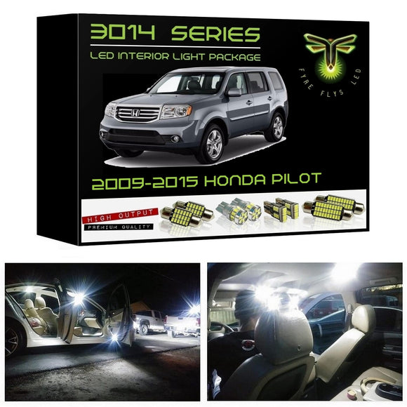 2009-2015 Honda Pilot Ultra Bright LED interior light kit 3014 Series