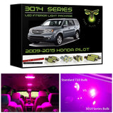 2009-2015 Honda Pilot Super Bright 3014 Series LED interior light kit