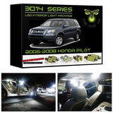 2006-2008 Honda Pilot Ultra Bright LED interior light kit 3014 Series