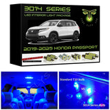 2019-2025 Honda Passport Super Bright 3014 Series LED interior light kit