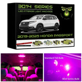 2019-2025 Honda Passport Super Bright 3014 Series LED interior light kit
