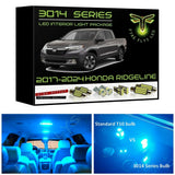 2017-2024 Honda Ridgeline Super bright 3014 Series LED interior light kit