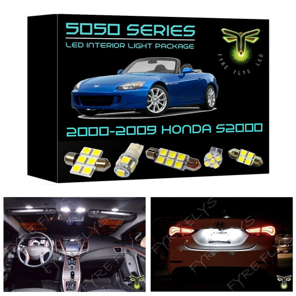 2000-2009 Honda S2000 S2K LED interior light kit 5050 Series