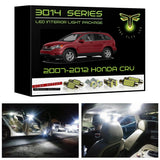 2007-2012 Honda CR-V LED interior light kit 3014 Series