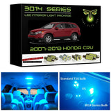 2007-2012 Honda CR-V Super Bright 3014 Series LED interior light kit