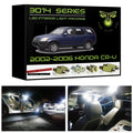 2002-2006 Honda CR-V Super Bright 3014 Series LED interior light kit