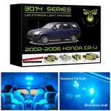 2002-2006 Honda CR-V Super Bright 3014 Series LED interior light kit