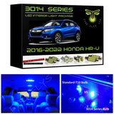 2016-2022 Honda HR-V Super Bright 3014 Series LED interior light kit