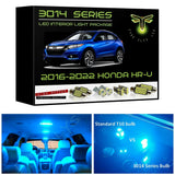 2016-2022 Honda HR-V Super Bright 3014 Series LED interior light kit