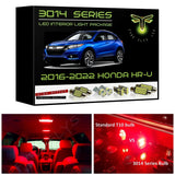 2016-2022 Honda HR-V Super Bright 3014 Series LED interior light kit