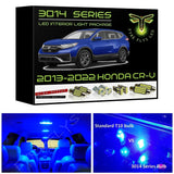 2013-2022 Honda CR-V Super Bright 3014 Series LED interior light kit