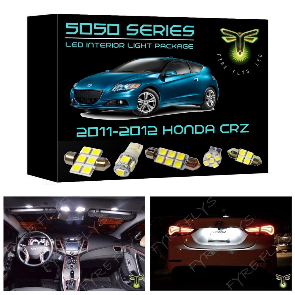 2011-2012 Honda CR-Z CRZ LED interior light kit 5050 Series