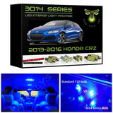 2013-2016 Honda CR-Z Super Bright 3014 Series LED interior light kit