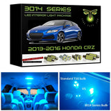 2013-2016 Honda CR-Z Super Bright 3014 Series LED interior light kit
