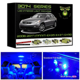 2008-2017 Infiniti EX35 / EX37 / QX50 Super Bright LED interior light kit 3014 Series