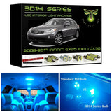 2008-2017 Infiniti EX35 / EX37 / QX50 Super Bright LED interior light kit 3014 Series