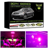 2008-2017 Infiniti EX35 / EX37 / QX50 Super Bright LED interior light kit 3014 Series