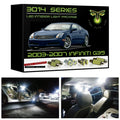 2003-2007 Infiniti G35 Coupe Super Bright 3014 Series LED interior light kit