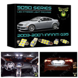 2003-2007 Infiniti G35 Coupe LED interior light kit 5050 Series