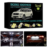 2011-2018 Infiniti QX56/QX80 LED interior light kit 5050 Series