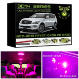 2011-2018 Infiniti QX56/QX80 Super Bright LED interior light kit 3014 Series