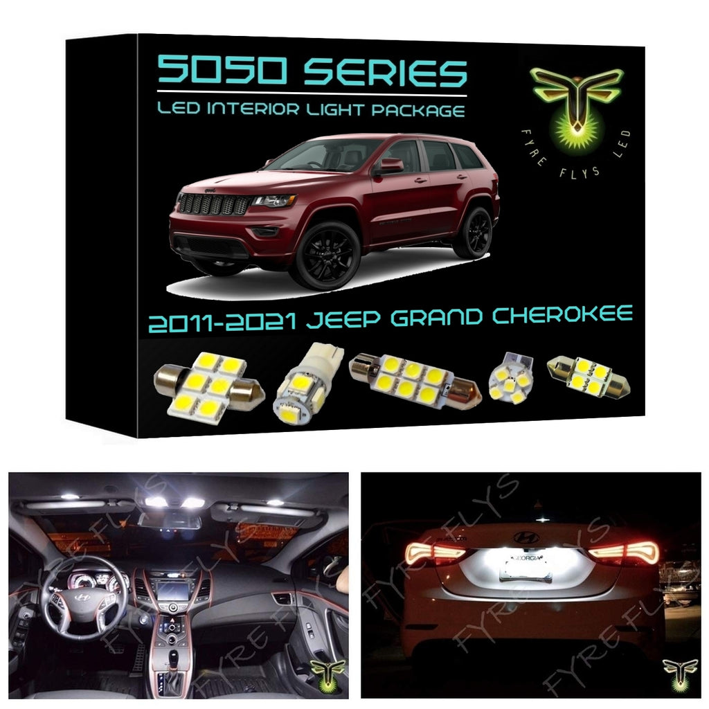 2011-2021 Jeep Grand Cherokee LED interior light kit 5050 Series