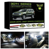 2005-2010 Jeep Grand Cherokee Super Bright 3014 Series LED interior light kit