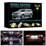 2005-2010 Jeep Grand Cherokee LED interior light kit 5050 Series